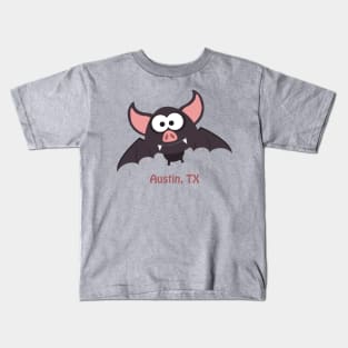 Cute Austin Bat Kids T-Shirt